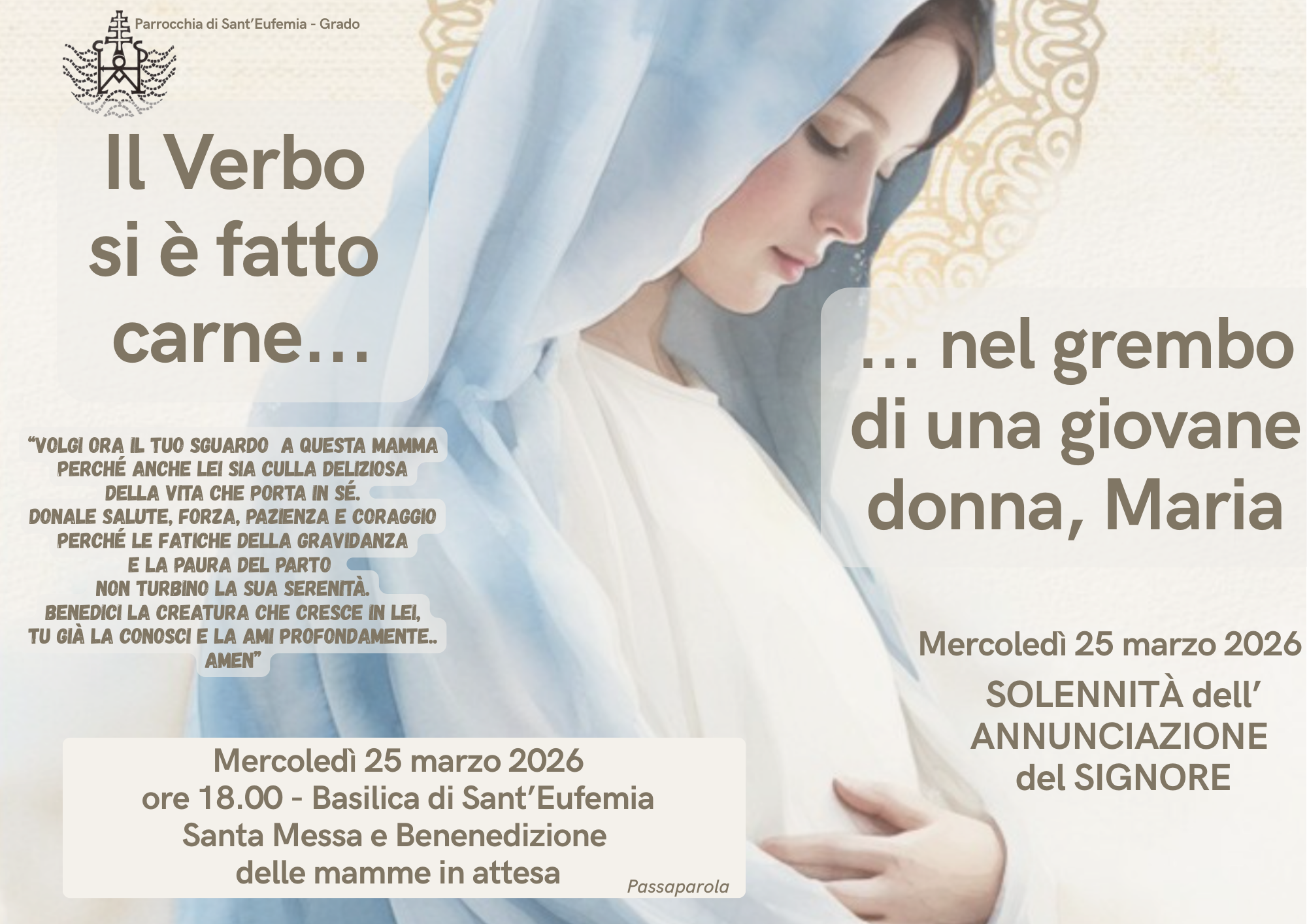 benedizione mamme